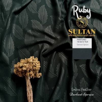 Embos Ruby Crêpe Darkest Spruce